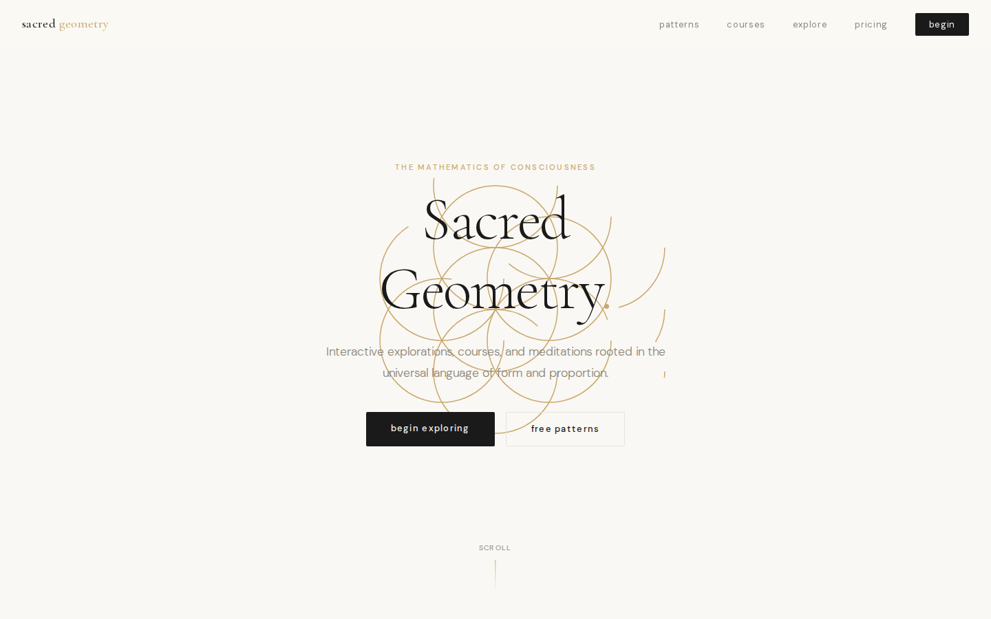 sacred geometry